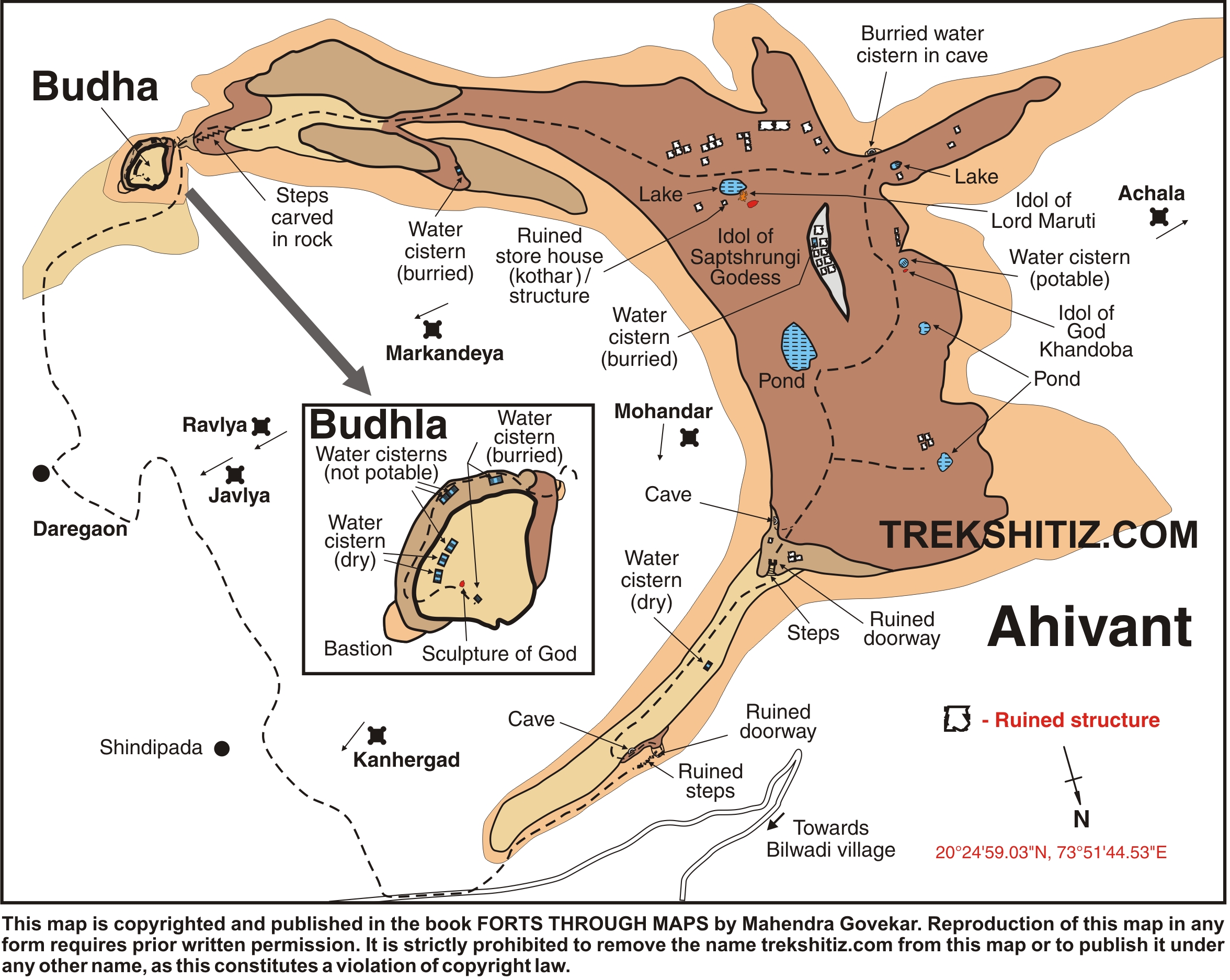 Ahivant English Map